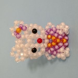 Handmade Beaded Kitty